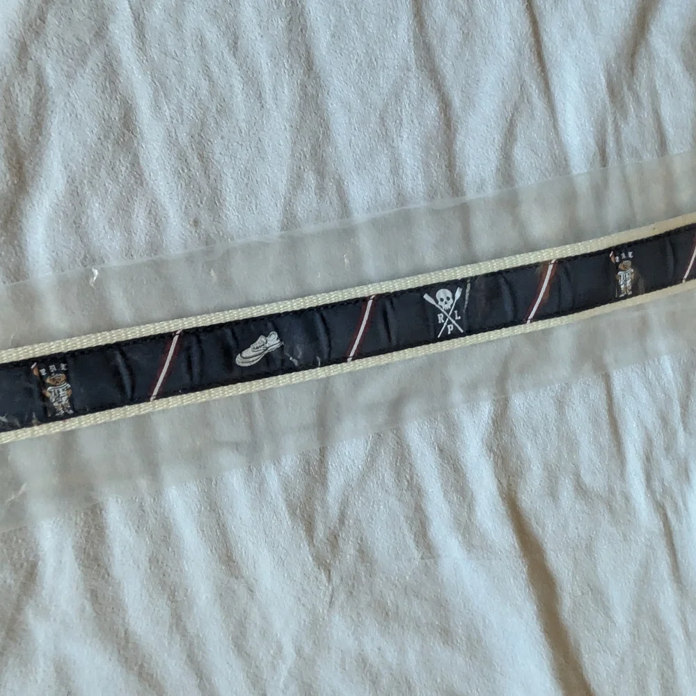 Kids Polo Ralph Lauren Canvas And Ribbon Belt Size 26